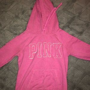 Pink hoodie